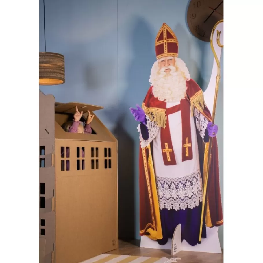 KarTent Bedruckte Sinterklaas-Figur Aus Karton> (Bedruckte) Konturen